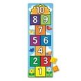 thumbnail image 5 of Melissa & Doug Hop and Count Hopscotch Game Rug  (3 pcs, 78.5 x 26.5 inches), 5 of 10