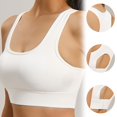 thumbnail image 4 of Wdgfv Medium Support and Removable Pad Tank Top Racerback Post Surgery Sports Bras for Women, 4 of 5