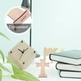 thumbnail image 3 of DINHEAROM 10Pcs Wooden Cross Ornaments Beige Religious Crafts For Church Decorations Wall Hanging, 3 of 8