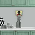 thumbnail image 4 of Carolines Treasures BB6127TH68 Easter Eggs Wire Haired Dachshund Black Tan Leash or Key Holder Triple multicolor, 4 of 4
