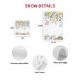 thumbnail image 7 of Easter Bunny Kitchen Dish Towels for Drying Dishes Set of 2, Eucalyptus Leaves Spring Easter Eggs Country Waffle Weave Microfiber Hand Tea Bathroom Towels Quick Dry & Absorbent Towel 15.7x23.6, 7 of 7