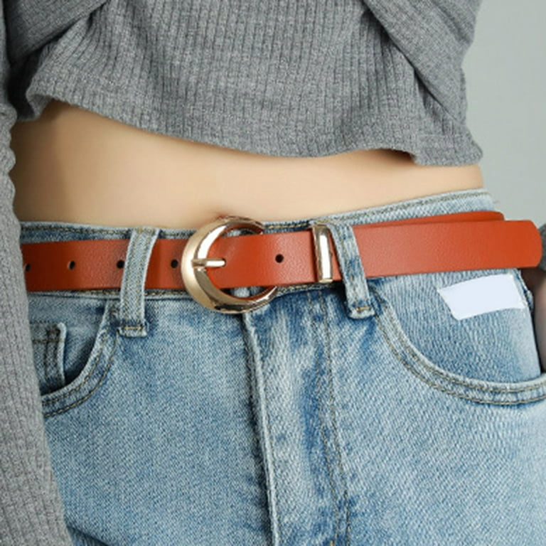 Generic Vintage Buckle Waist Belt Vintage Style Buckle Belt 