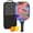 Black-2, variant on Pickleball Paddles Set Of 1, Fiberglass Surface, Sweet Candy Print, 1 Paddle, 2 Balls & Bag