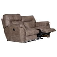 thumbnail image 4 of Catnapper Thompson Power Reclining Loveseat in Brown Polyester Fabric, 4 of 15