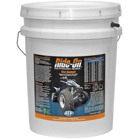 Ride-On 70640 Tire Balancer and Sealant - 5gal. Pail - (Best Tire Sealant For Atv)