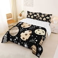 thumbnail image 2 of Erosebridal Cartoon Easter Eggs Full Size Comforter Sets,Funny Bunny Rabbit Bedding Sets For Kids Girls Reversible 3-Piece, 2 of 7
