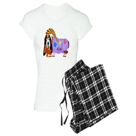 

CafePress - Basset Hound Bedtime - Women s Light Pajamas