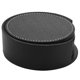 thumbnail image 4 of Juego de 12 posavasos de cuero para bebidas, almohadilla redonda para taza para usar en color negro, 4 of 8