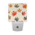 thumbnail image 6 of Yayeee LED Plug in Night Light for The Home with Auto Dusk to Dawn Light Sensors, 2 Pack, Orange Autumn Leaves, 6 of 6