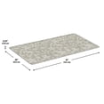 thumbnail image 3 of Apache Mills Cushion Comfort Dots Botanical Kitchen Anti-Fatigue Mat, 20" x 41", 3 of 11