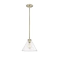 thumbnail image 3 of Millennium Lighting  Aliza 1 Light Pendant with Clear Glass Shades Modern Gold, 3 of 6