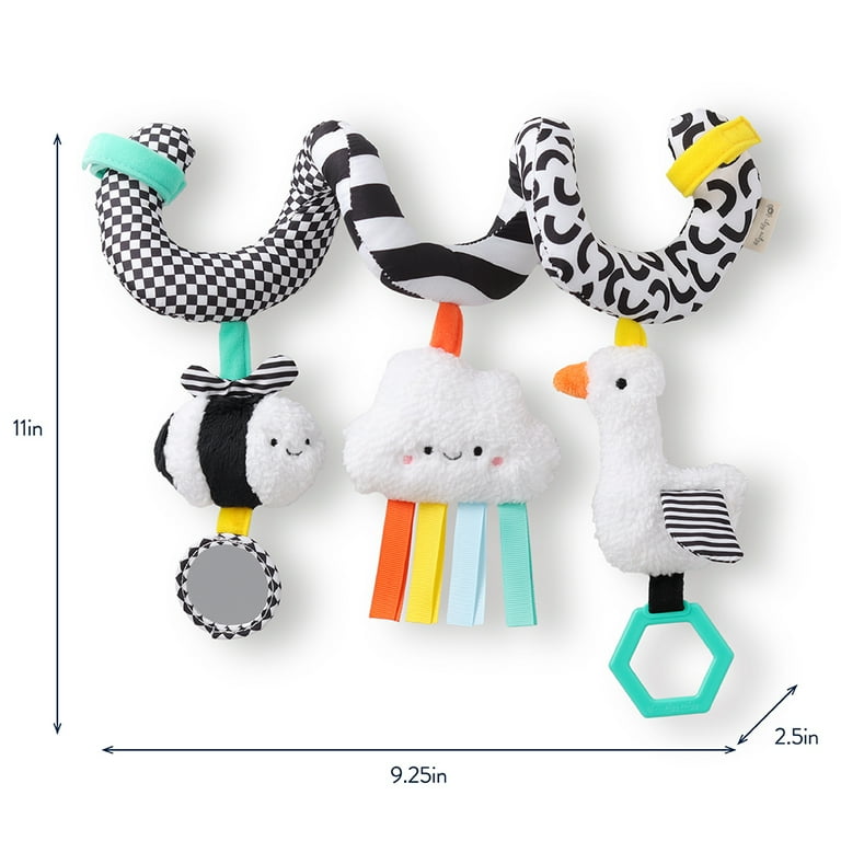 Itzy Ritzy Bitzy Spiral Car Seat and Stroller Toy photo 7