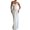 White, variant on Women's Strapless Sweetheart Neck Maxi Dress, Bodycon Corset Graduation Prom Evening Gown