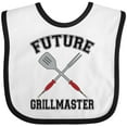thumbnail image 3 of Inktastic Future Grillmaster Bbq Grilling Boys or Girls Baby Bib, 3 of 4