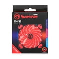 thumbnail image 4 of Marvo Ventilateur de Boîtier à LED Rétroéclairé Pro 120mm pour Bureau Rouge (FN10RD), 4 of 4