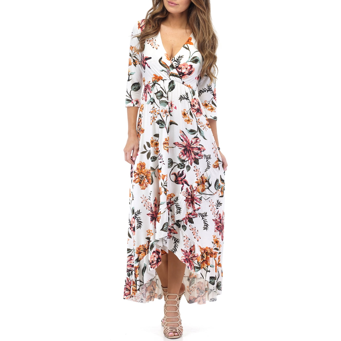 Women's Wrap Dress - Walmart.com