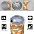 thumbnail image 4 of Camouflage 20 Oz Stainless Steel Skinny Tumbler – Vacuum Insulated Slim Travel Cup with Lid & Stainless Steel Straw, 360° Full Wrap Printed Tumbler for Home, Office & Outdoor Use, 4 of 6