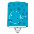 thumbnail image 1 of Carolines Treasures BB8896CNL Nautical Whale Ceramic Night Light, 1 of 1