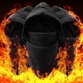 thumbnail image 4 of Liwarace Face Mask Balaclava Hat Winter Neck Warm Hood Ski Cap Windproof Soft Trapper Hat, 4 of 23