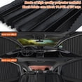 thumbnail image 3 of EIMELI Car Window Sun Shade Privacy Magnetic Car Window Curtain Slidable Sun Protection Front and Rear Window Shield for Baby Sleeping Car Interior Accessories for Most Cars, 3 of 9