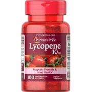 6 Pack - Puritan's Pride Lycopene 10 Mg Softgels, 100 Count