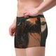 thumbnail image 2 of Fotbe Steampunk Cowboy Cat Calzoncillos Tipo Boxer con Bolsa de Soporte Total para Hombre, X-Temp Fresco, Transpirable y de Secado Rápido-Small, 2 of 5