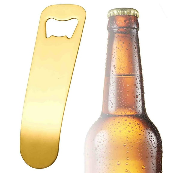 Bar Accessories Stainless Steel Beer Can Opener Durable Ergonomic Easy To Use Versatile