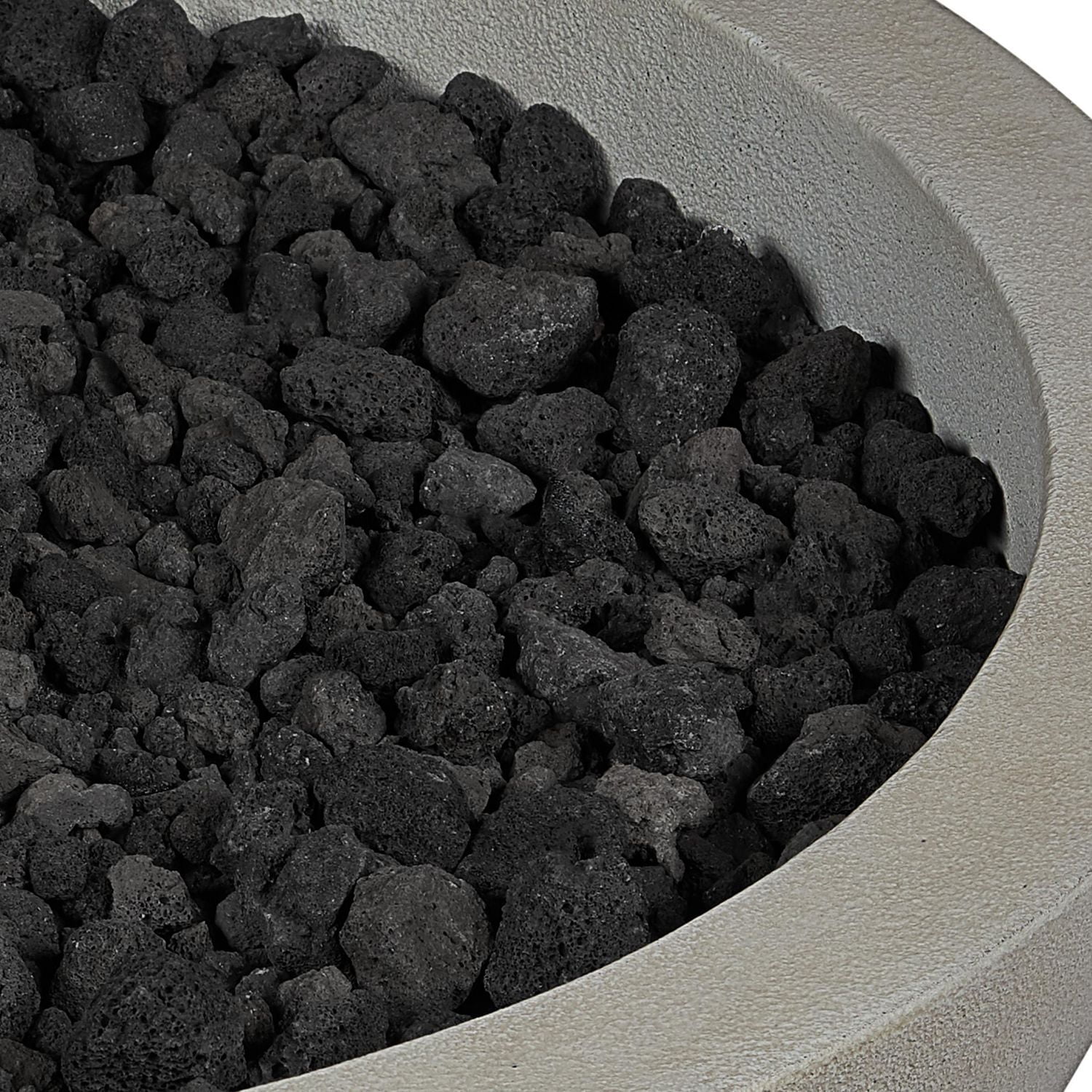 Real Flame Eldora 38" Round Propane Fire Pit in Shade