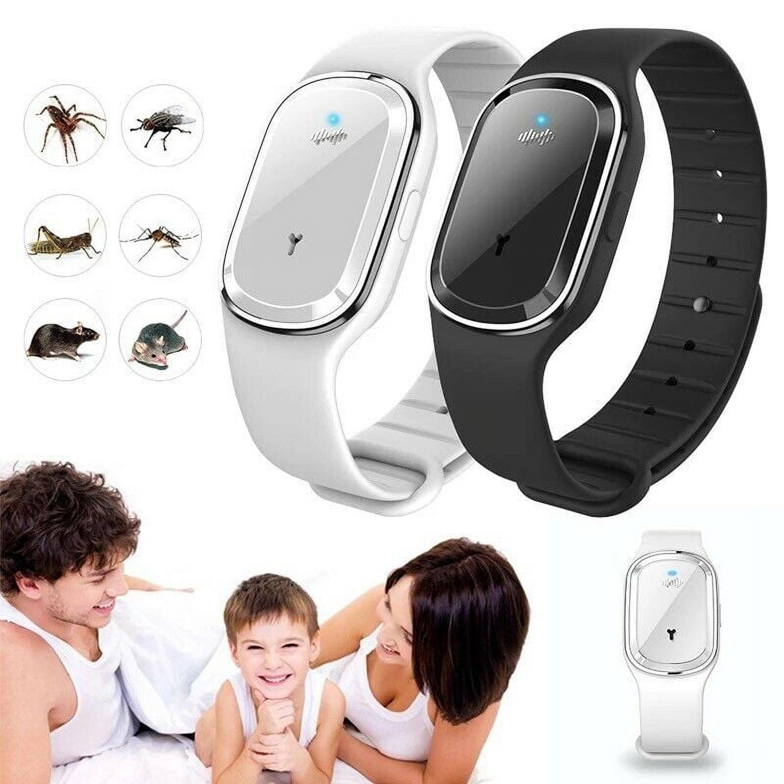 Ultrasonic Anti-Mosquito Repellent Bracelet Bug Insect Pest Repeller Wrist  Watch | eBay