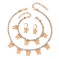 thumbnail image 4 of 1 Conjunto de joyas con colgante de mariposa, pulsera de circonita con dije brillante, 4 of 5