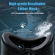 thumbnail image 2 of Auriculares VR para teléfono, Auriculares VR Gafas de Realidad Virtual Gafas para teléfono 3D Distancia Ajustable Suave y cómoda con Control Remoto para Juegos de películas 3D Negro, 2 of 9