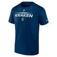 thumbnail image 2 of Men's Deep Sea Blue Seattle Kraken Authentic Pro Team Core Collection Prime T-Shirt, 2 of 3