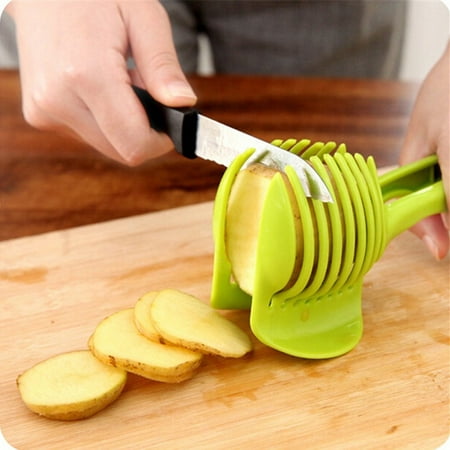 

Kitchen Gadgets Handheld Circular Fashion Lemon Slices Tomato Slicer
