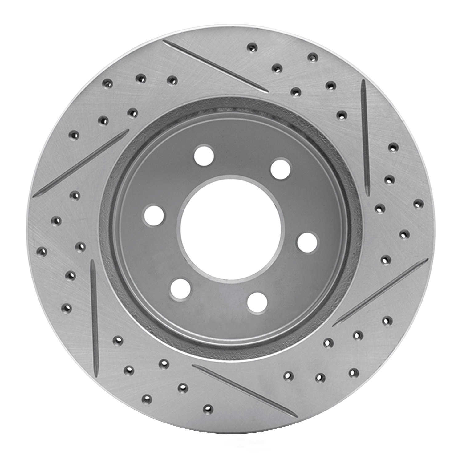 Dynamic Friction Company 830-40084L DFC Geoperformance Rotor - Drilled and Slotted