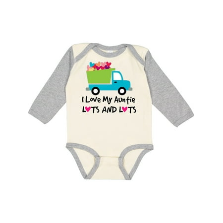 

Inktastic Auntie Gift for Nephew Gift Baby Boy Long Sleeve Bodysuit