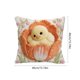 thumbnail image 3 of CaiYueKe Cute Cat Embroidery Pillow Cover - Flocked Velvet Decorative Throw Cushion Sofa Bedroom Living Room Accent Pillowcase, Faux Embroidery Animal Pattern Home Decor Gift for Women, 3 of 7