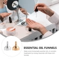 thumbnail image 4 of 12 mini embudos de perfume, embudo pequeño para botellas, herramienta de recarga de perfume, embudo miniatura, embudo de metal., 4 of 5