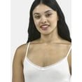 thumbnail image 4 of No Boundaries Vintage-Inspired Tank Top with Lace Trim, Women's, 4 of 5