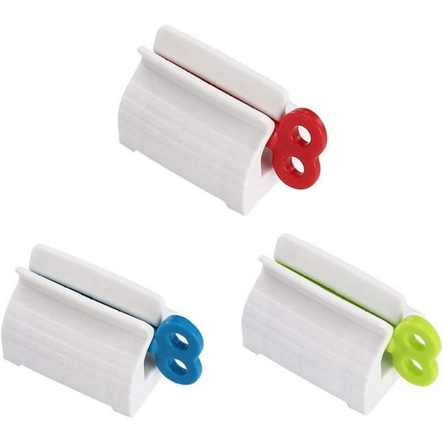Efficient Toothpaste Tube Squeezers, Manual Toothpaste Roller Enhances Your Bathroom Routine, Plastic Tube Compatibility Ensures No Wasted Product For Kitchen Bathroom Leisure Spaces (3PCS)