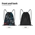 thumbnail image 5 of Kdxio Joystick Gamepad Print Drawstring Backpack Bag,Waterproof Draw String Back Sack, Gym Drawstring Bags Swim Bag For Unisex, 5 of 9