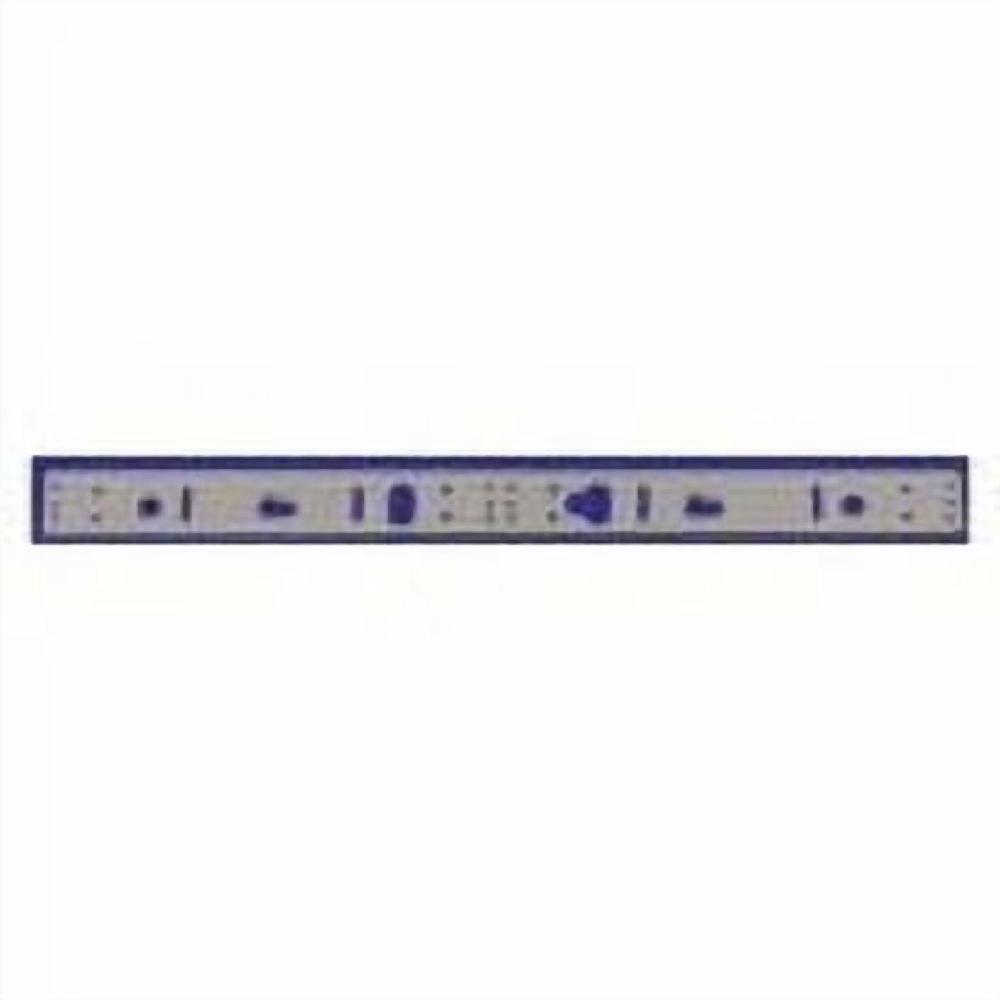 Alarm Controls AM6331 1/4" Spacer Plate for 1200LB Double Magnetic Lock, 21" 1-1/2" 1/4", Clear Anodized