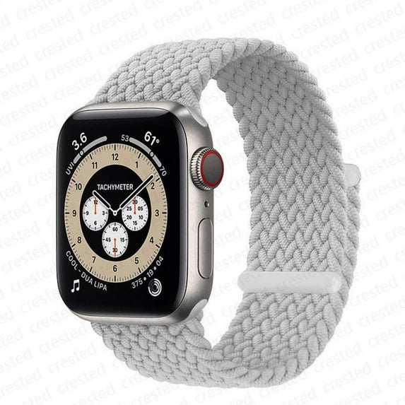 ALMNVO Compatible with Braided Solo Loop Apple Watch Band 44mm 40mm 45mm 38mm 42mm 41mm 49mm Ultra for Women Men, Elastic Band Nylon Wristbands Strap for iWatch Series 8 7 SE 6 5 4 3 2 1 Accessories