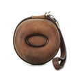 thumbnail image 1 of New Retro Mad Horse Cowhide Leather with Wrist Strap Watch Box' Storage, 1 of 8