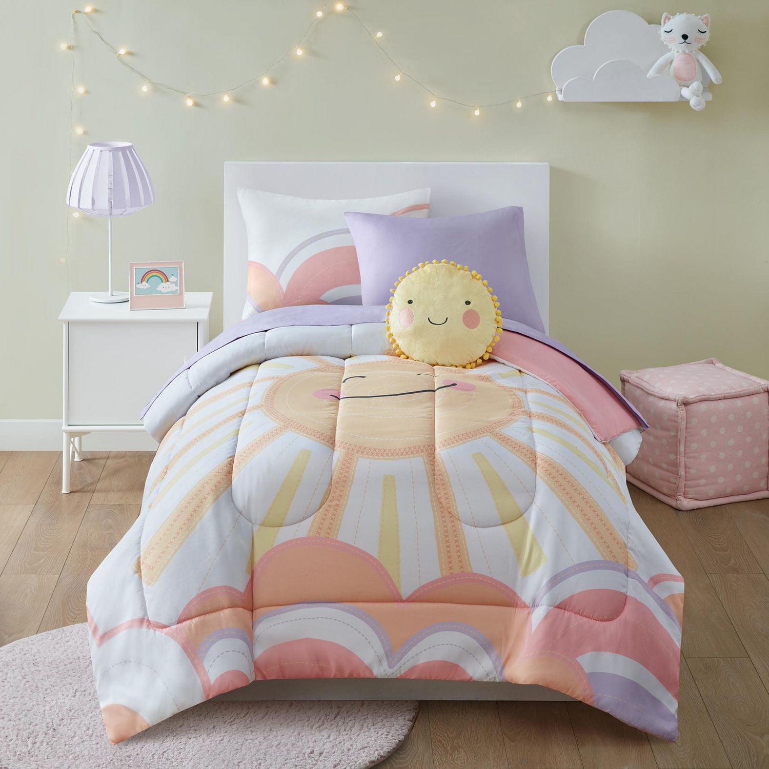 Mainstays Kids Sunny Bed-in-a-Bag