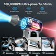 thumbnail image 4 of MSAS Cordless Air Duster, 180K RPM, 4-Speed, USB Rechargeable, Replaces Air Cans, 4 of 7