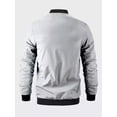 thumbnail image 2 of Moda Cazadora Bomber Con Bordado De Chamarras Para Hombre, 2 of 7