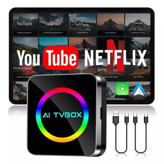 Carplay AI Box, Smart AI Box Stream Videos to Your Car Multimedia