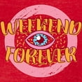 thumbnail image 3 of CafePress - Retro 80S Weekend Forever T Shirt - Mens Football Shirt, 3 of 4