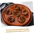 thumbnail image 2 of Snail Plate Grill Accessories BBQ Snail Shape Appetizer Plate Ceramic Coffee, 2 of 4
