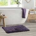 thumbnail image 3 of Nestl Super Soft Shaggy Bath Rug, Absorbent Bathroom Rug, 20" x 32", Purple, 3 of 6